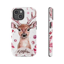 Load image into Gallery viewer, Personalized Deer Phone Case – Custom Protective Cover, Gift for Her
