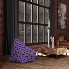 Load image into Gallery viewer, Purple Cat Bean Bag Chair Cover
