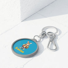 Load image into Gallery viewer, Personalized Kids Keychain: Custom Backpack Tag, Initial Lunch Bag Tag
