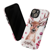 Load image into Gallery viewer, Personalized Deer Phone Case – Custom Protective Cover, Gift for Her

