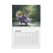 Load image into Gallery viewer, Squirrel Calendar 2027, Cute Squirrel Wall Calendar, Squirrel Lover Gift, Woodland Animal Calendar, Wildlife Calendar, Nature Lover Gift

