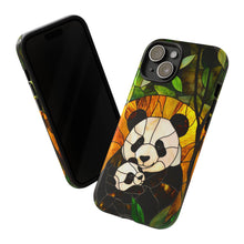 Load image into Gallery viewer, Stained Glass Animal Phone Case – Mosaic Art Cover for Samsung S26 Ultra S25 S24 FE A56 A17 iPhone 17 Pro Max 16 15 Plus 14 13 Pixel 10 9A

