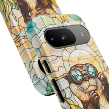 Load image into Gallery viewer, Stained Glass Animal Phone Case – Mosaic Art Cover for Samsung S26 Ultra S25 S24 FE A56 A17 iPhone 17 Pro Max 16 15 Plus 14 13 Pixel 10 9A
