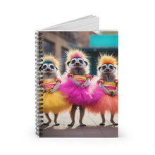 Load image into Gallery viewer, Funny Meerkat Notebook: Ruled Line Journal – Animal Lover Gift
