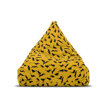 Load image into Gallery viewer, Yellow Cat Bean Bag Chair Cover

