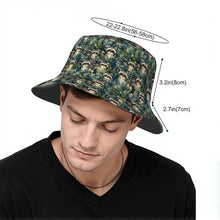 Load image into Gallery viewer, Green Raccoon Bucket Hat
