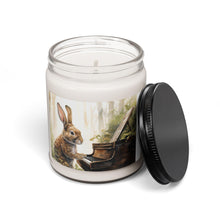 Load image into Gallery viewer, Rabbit Playing Piano Scented Soy Candle

