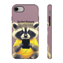 Load image into Gallery viewer, Cute Raccoon Tough Cases, Kids Phone Cover, Adorable Animal Smartphone Case, Protective Phone Shell, Gift for Children. iPhone Case
