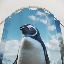Load image into Gallery viewer, Funny Penguin Shower Curtain
