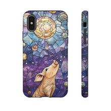 Load image into Gallery viewer, Pig Phone Case: Stained Glass Design, Animal Lover Gift
