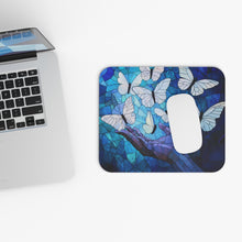 Load image into Gallery viewer, Stained Glass Butterfly Mouse Pad: Elegant Desk Decor

