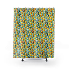 Load image into Gallery viewer, Animal Print Shower Curtain, Playful Kids Bathroom Decor
