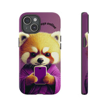 Load image into Gallery viewer, Red Panda Phone Case, Personalized Kids Tough Phone Cover
