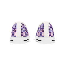 Load image into Gallery viewer, Women's Purple Halloween Pattern Sneakers
