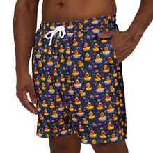 Load image into Gallery viewer, Rubber Duck Print Swim Shorts
