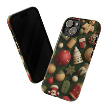 Load image into Gallery viewer, 3D Christmas Phone Case, Holiday Festive Cover
