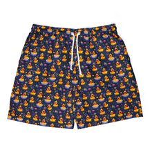 Load image into Gallery viewer, Rubber Duck Print Swim Shorts
