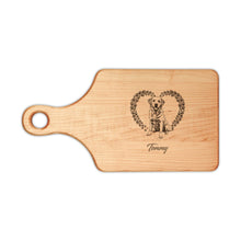 Load image into Gallery viewer, Personalized Labrador Cutting Board, Labrador Memorial Gift, Dog Lover Kitchen Decor, Engraved Dog Lover Gift, Wooden Kitchen Keepsake
