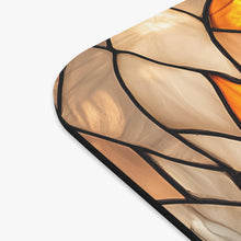 Load image into Gallery viewer, Stained Glass Axolotl Mouse Pad: Dark Academia Office Decor
