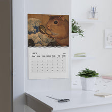 Load image into Gallery viewer, Guinea Pig Calendar 2027, Cute Guinea Pig Wall Calendar, Guinea Pig Lover Gift, Cavy Gift, Cute Pet Calendar, Christmas Gift

