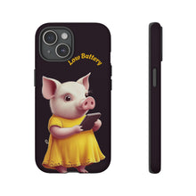 Load image into Gallery viewer, Cute Pig Cases, Animal Phone Cover, Kids Tough Protective Phone Case, Personalized Pig Phone Case, Cute Animal Tough Cover
