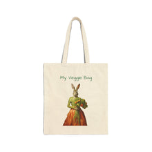 Load image into Gallery viewer, Custom Animal Canvas Tote Bag, Veggie Bag Design
