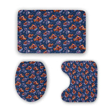 Load image into Gallery viewer, Cartoon Clownfish 3-Piece Bathroom Rug Set
