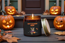 Load image into Gallery viewer, Halloween Cat Costume Scented Candle
