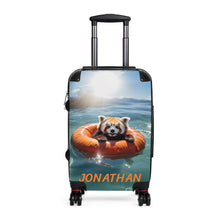 Load image into Gallery viewer, Personalized Red Panda Suitcase, Funny Animal Travel Luggage
