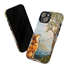 Load image into Gallery viewer, Stained Glass Dog Phone Case: Colorful Protector Cover
