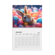 Load image into Gallery viewer, Cute Bunny Wall Calendar 2027
