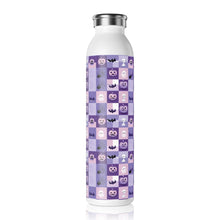 Load image into Gallery viewer, Halloween Pattern Water Bottle ,Slim Stainless Steel Flask, Spooky Accesories, Seasonal Gift, Eco-Friendly Drinkware
