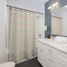 Load image into Gallery viewer, Colorful Fish Pattern Shower Curtain | Nautical Bathroom Decor
