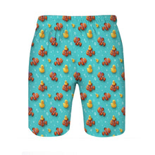 Load image into Gallery viewer, Clownfish &amp; Rubber Duck Men's Swim Shorts
