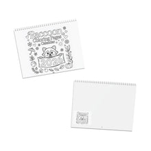 Load image into Gallery viewer, Raccoon Coloring Calendar 2027, Coloring Wall Calendar, Cute Raccoon Art, Creative Animal Gift

