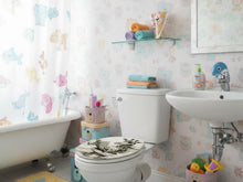 Load image into Gallery viewer, Funny Giraffe Toilet Seat: Humorous Resin Bathroom Decor, Housewarming gift for new home, Gift for animal lovers, unique xmas gift
