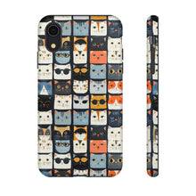Load image into Gallery viewer, Playful Cat Faces Phone Case, Pet Lover Gift
