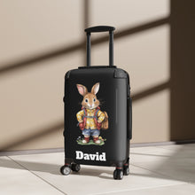 Load image into Gallery viewer, Rabbit Design Small Suitcase: Animal Print Carry-On
