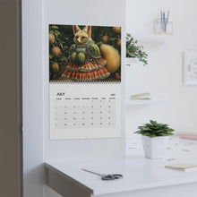 Load image into Gallery viewer, Fennec Fox Calendar 2027, Cute Fennec Fox Wall Calendar, Fox Lover Gift, Funny Animal Art
