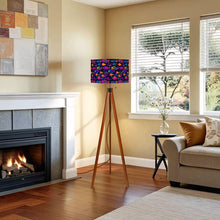 Load image into Gallery viewer, Tripod Floor Lamp, Colorful Fish Pattern Design, Christmas Gift For Fisherman
