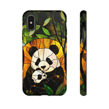Load image into Gallery viewer, Stained Glass Animal Phone Case – Mosaic Art Cover for Samsung S26 Ultra S25 S24 FE A56 A17 iPhone 17 Pro Max 16 15 Plus 14 13 Pixel 10 9A
