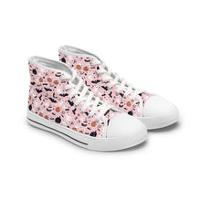 Load image into Gallery viewer, Pink Halloween High Top Sneakers
