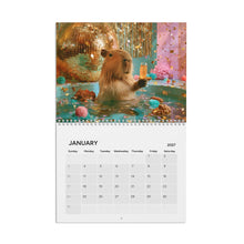Load image into Gallery viewer, Capybara Calendar 2027, Funny Capybara Wall Calendar, Cute Capybara Gift, Capybara Lover Gift, Funny Animal Calendar
