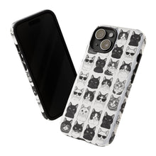 Load image into Gallery viewer, Cat Lover Phone Case: Protective Animal Print Hard Shell
