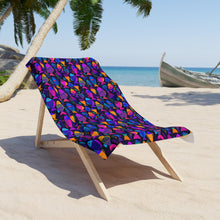 Load image into Gallery viewer, Colorful Tropical Fish Beach Towel
