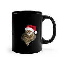 Load image into Gallery viewer, Cat Portrait Christmas Coffee Mug, 11oz - Gift for Cat Lover, Holiday Mug, Christmas Gift, Cat Mug,Personalized Gift
