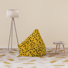 Load image into Gallery viewer, Yellow Cat Bean Bag Chair Cover
