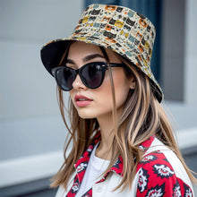 Load image into Gallery viewer, Cat Face Bucket Hat

