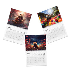 Load image into Gallery viewer, Red Panda Calendar 2027 - Wall Calendars, Cute Animal Art, Monthly Planner, Animal Lover Gift, Home Decor, Office Desk Calendar
