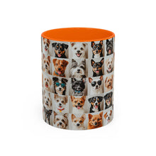 Load image into Gallery viewer, Cute Dogs  Design Mug, Cute Puppy Ceramic Cup, Pet Lover Coffee Cup, Animal Print Tea Mug, Gift for Dog Owners
